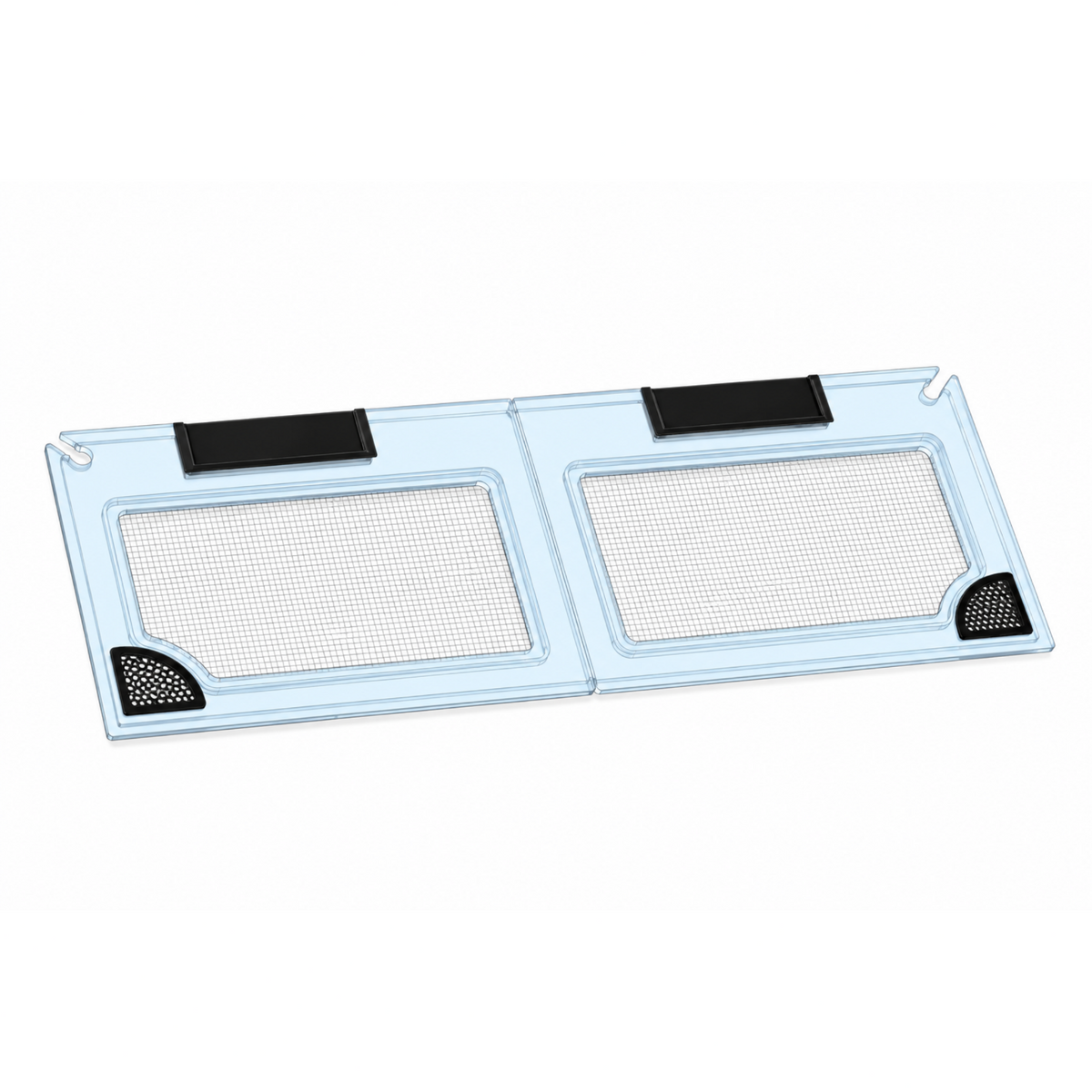 Salty Lids Two Lid Two Caps Standard Hang-On-Back Filter Cutout