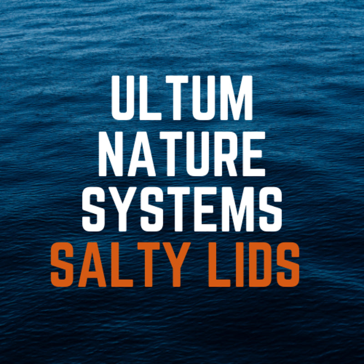Salty Lids custom polycarbonate aquarium lids designed for Ultum Nature Systems tanks — precision CNC-cut, lightweight, and built with screened ventilation and access caps for superior fit and function.