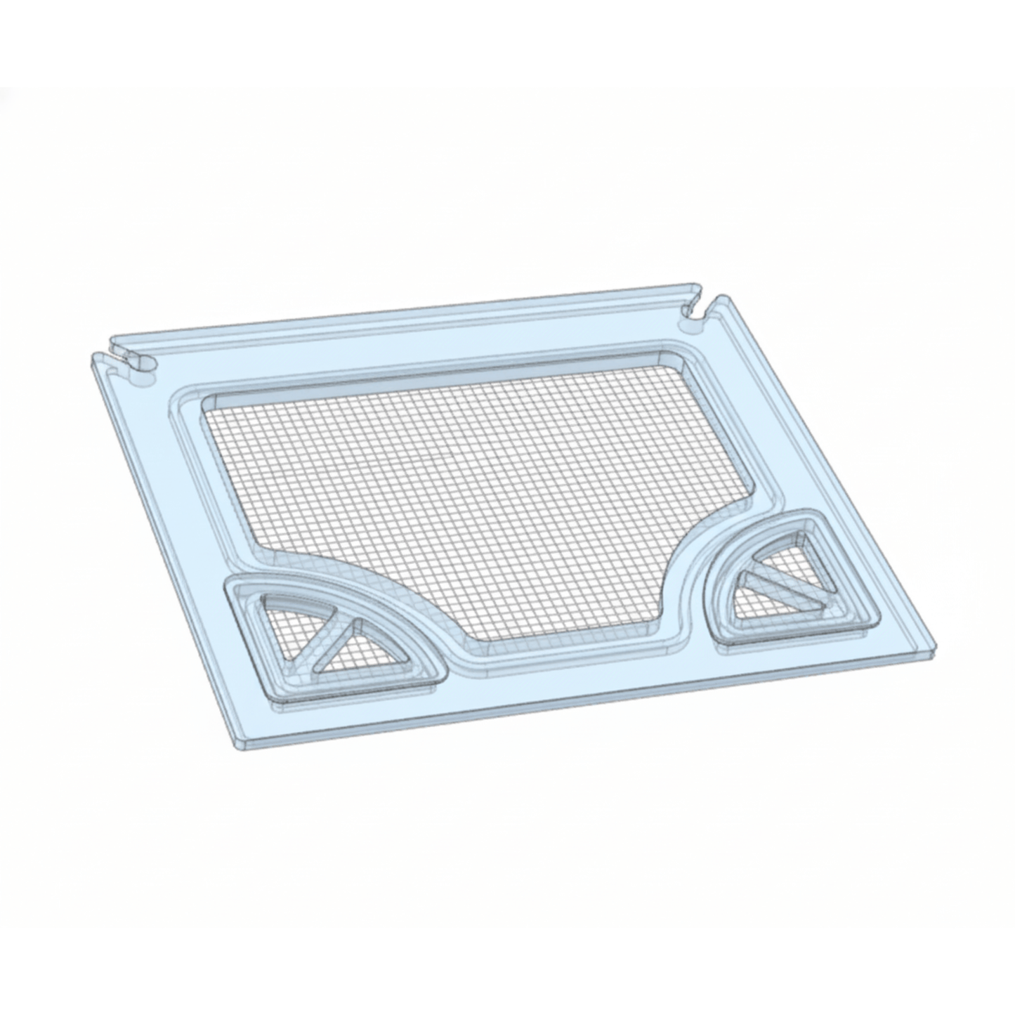 ChatGPT said:

Salty Lids 3/8 and 1/2 inch polycarbonate aquarium lid for Red Sea Max Nano G2 Cube 19.8 AIO tank with screened ventilation and CNC cutouts