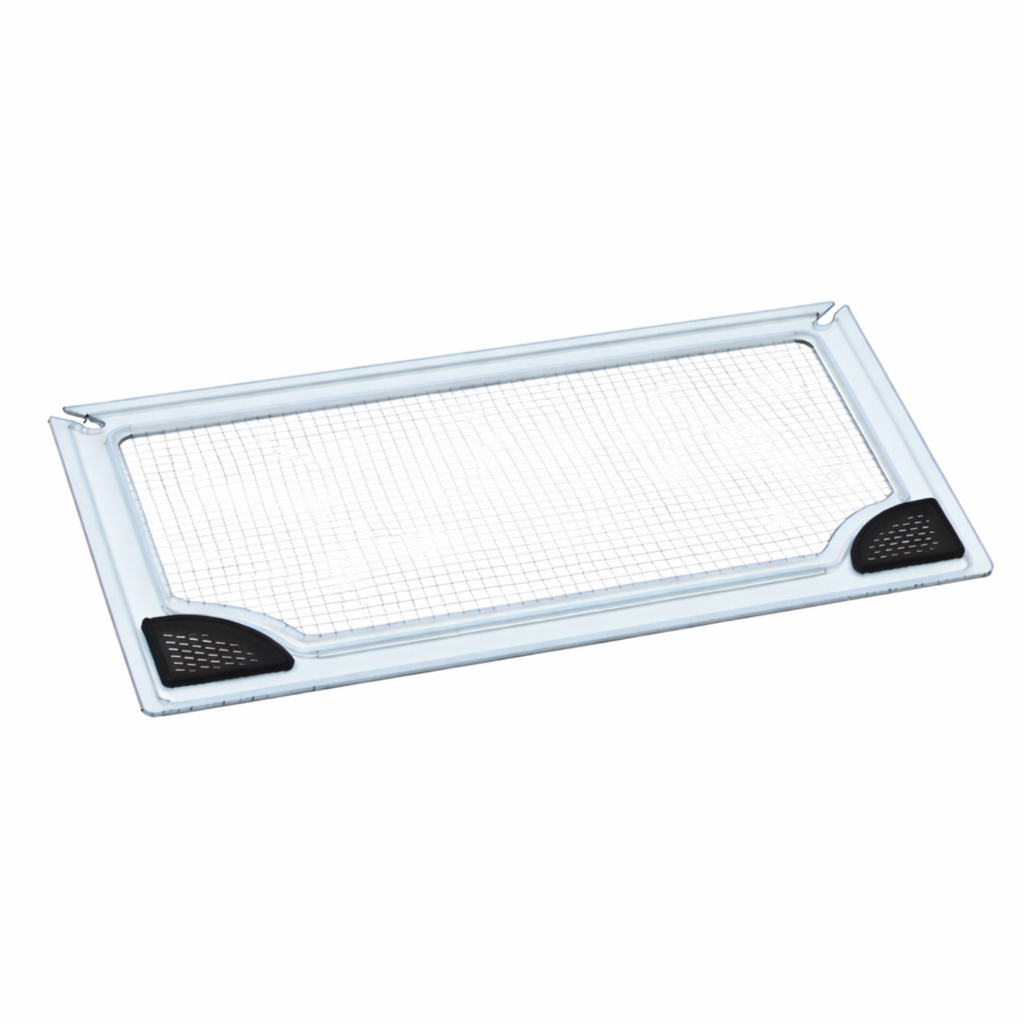 Clear polycarbonate aquarium lid with mesh screen by Salty Lids
