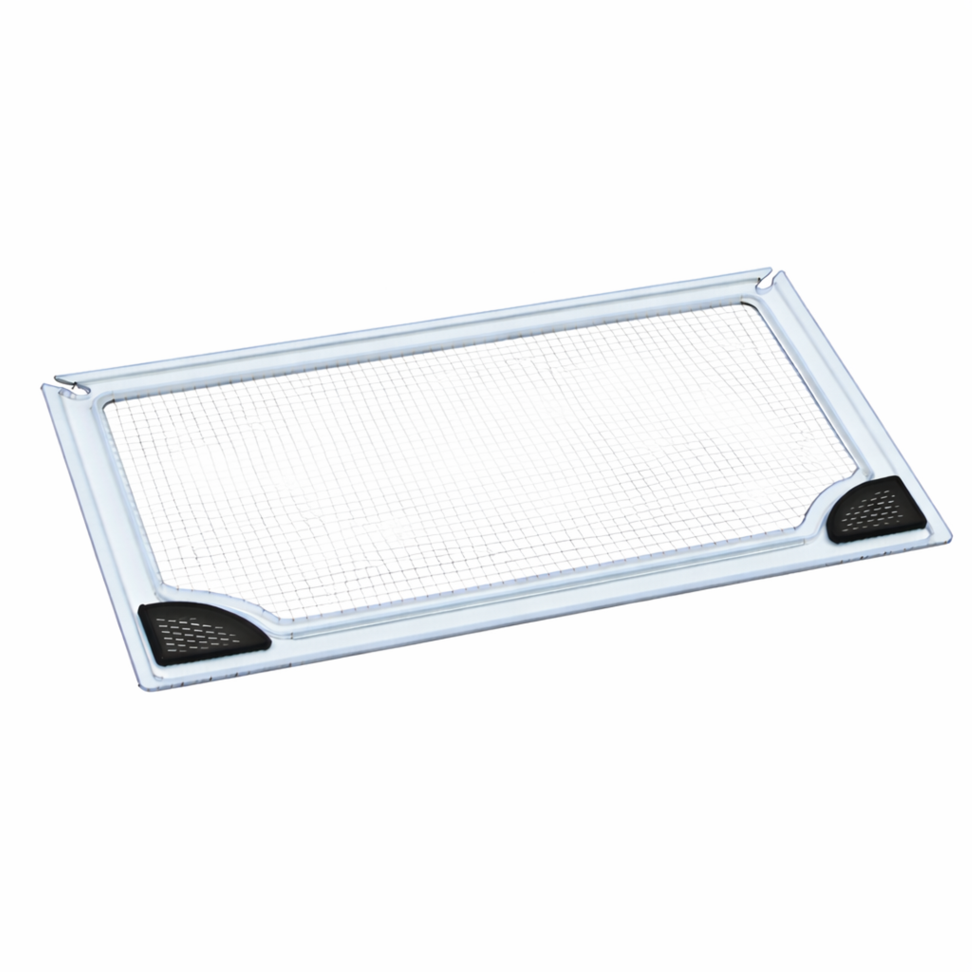 Clear polycarbonate aquarium lid with mesh screen by Salty Lids